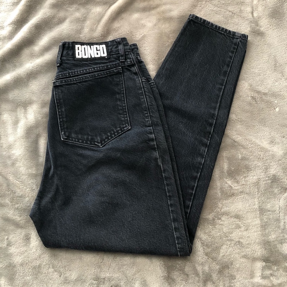 Bongo Jeans, Vintage Women’s Tapered Waist, Slim leg, 80’s 90’s style Jeans.